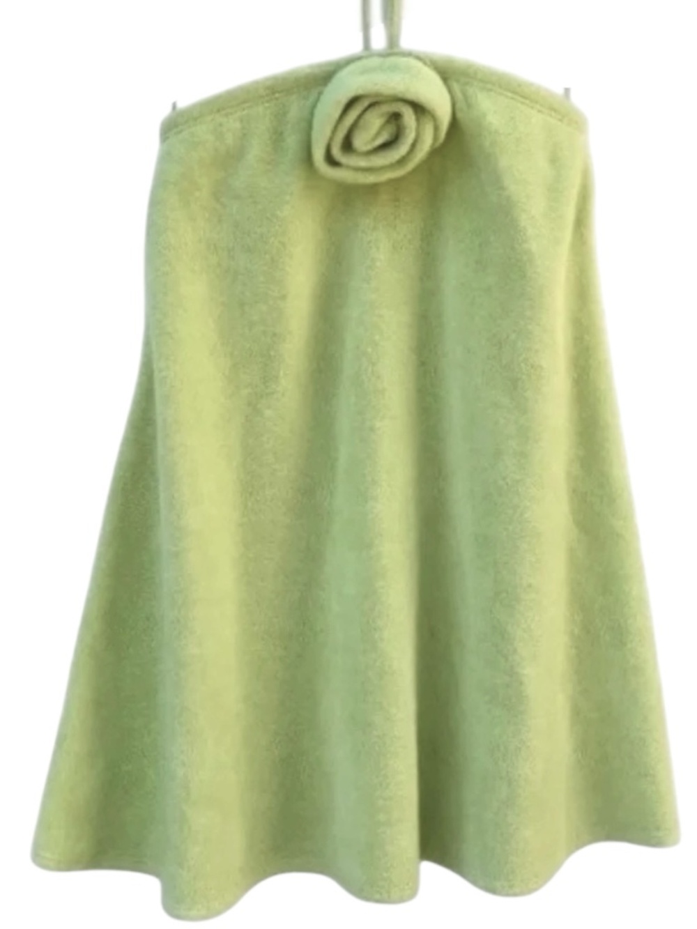 Kate Mack Green Terry Swim Cover Up Dress 4